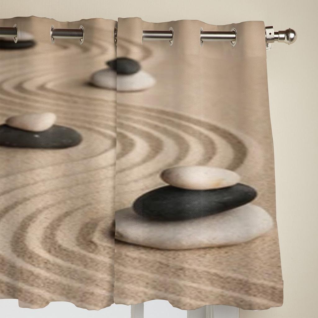 Pietre Stau Pe Nisip Perdele de Fereastră Pentru Living Dormitor Lux Moderne Perdele de Bucătărie Draperii din Material