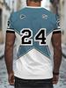 Men's casual sports short sleeved T-shirt