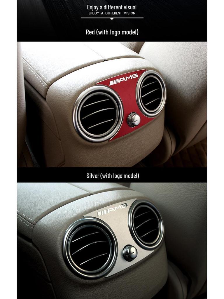 Mercedes-Benz Dekorativer Aufkleber für die hintere Lüftungsöffnung für die neue C-Klasse, GLC, E-Klasse