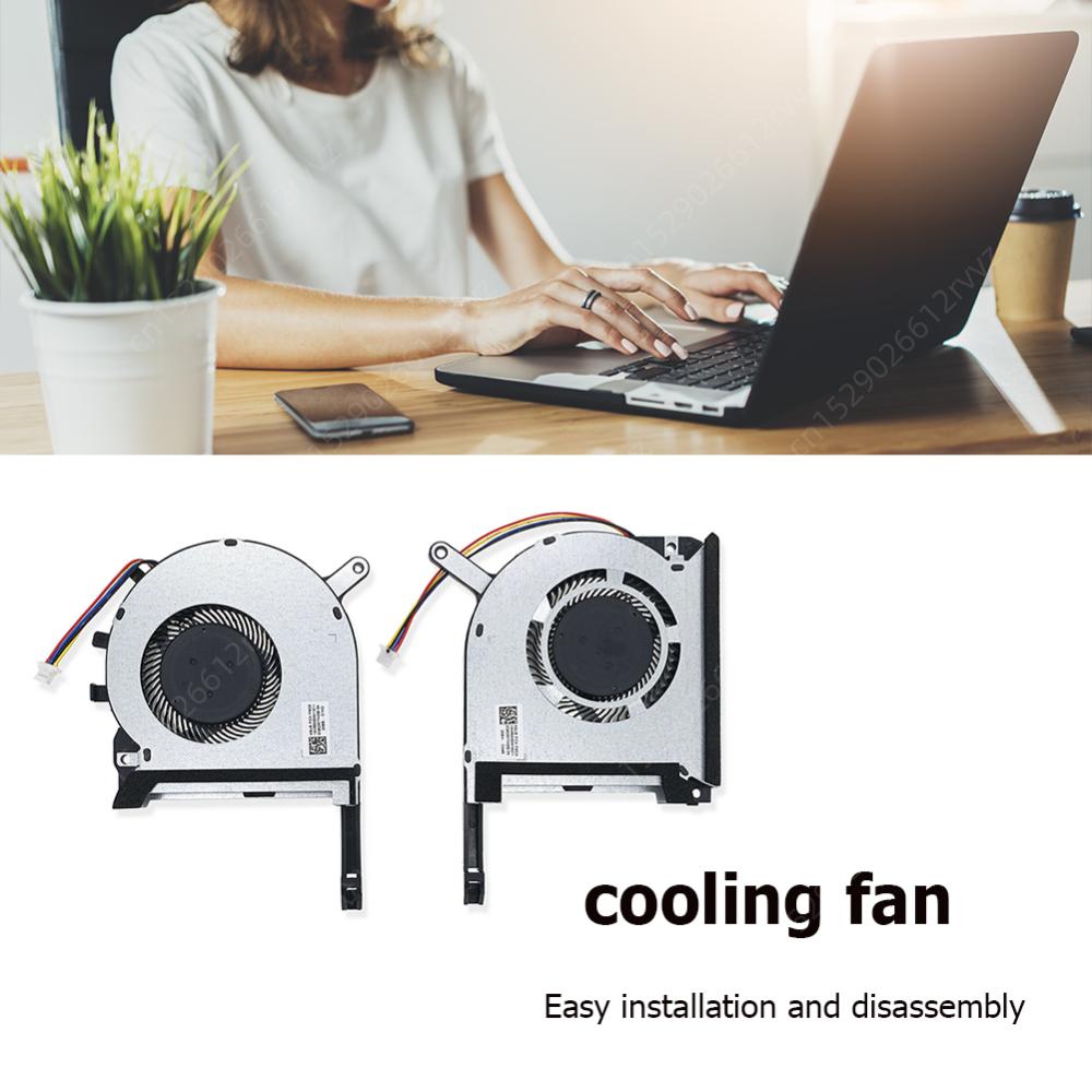PC Laptop Cooling Fan 4 Pin CPU GPU Fan For Asus TUF Gaming FX505DU FX505DY FX505GT FX505DD A15 FA506 IV FA506IU FA506IH Cooler