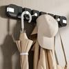 Detachable Foldable Wall Row Hook Waterproof Door Back Clothes Hook INS Key Hook Rack  Towels