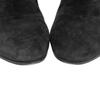 Louis Vuitton Ausgezeichneter Zustand Wildleder LV Donnaline klobige Absatzstiefel, Damen, schwarz, Größe 36, LW2403 Schuhe 36 schwarzBenutzt
