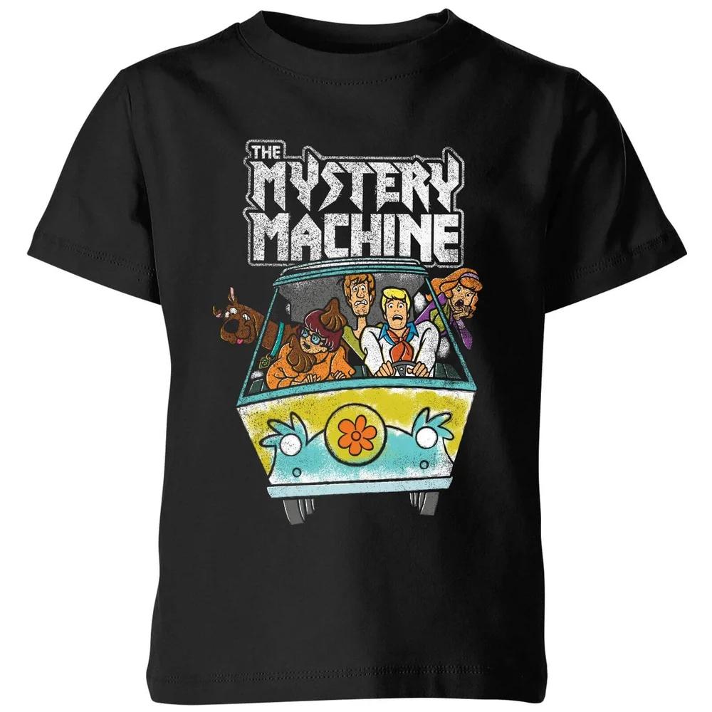Scooby Doo Mystery Machine Heavy Metal Kids  T-Shirt - Black - 3-4 Years 100