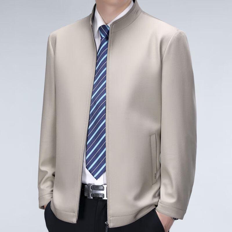 

Fengxun Men s Stand-Collar Business Casual Jacket 185