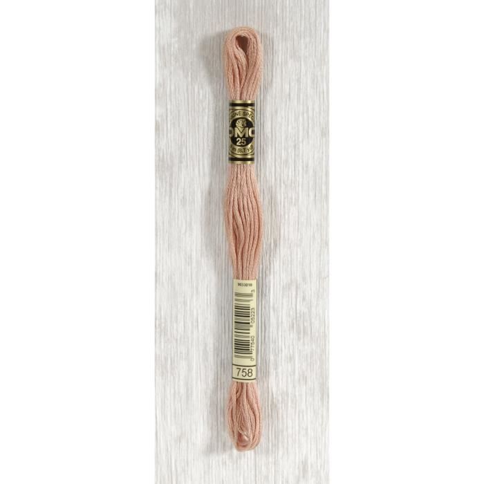 DMC Fil Mouliné 758