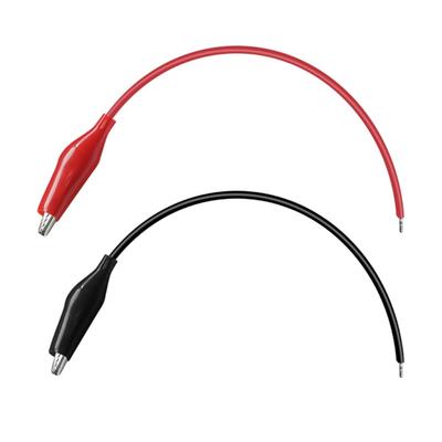 Alligators Clip Electrical,2 Color Test Lead Crocodiles Jumpers Wire Cable with Alligators Clip for Electrical Testing