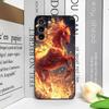 Fashion Chinese-Style Red Horse Print Phone Case for Honor Huawei 200 Lite 100 400 PRO 80 90 Magic 7 6 Lite 5 Pro 5G Soft Cover