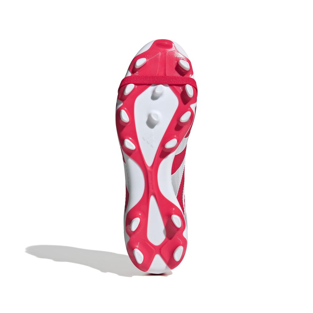 Soccer Spikes Predator Pro Folding Tan NTA44 Lucid Black Cm [Adidas] FG/MG Red/Footwear White/Core (JR0443) 27.0