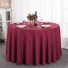 Circular Restaurant Tablecloths Hotel Banquet Tablecloths Suitable for Families Wedding Parties Easy To Maintain Heat-resistant