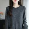 New Loose-Fit, Slimming Base-Layer Sweater, Long-Sleeve Knit Top CLE
