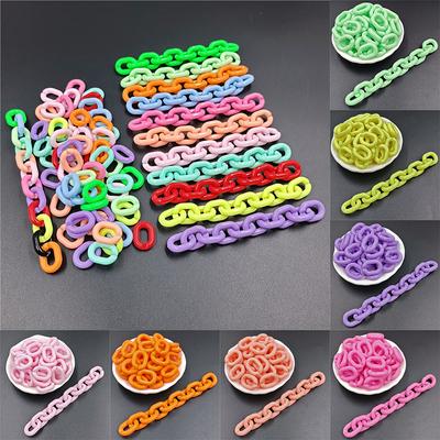10 sztuk 14*19mm lody kolor o-łańcuch koralik akcesoria luźne koraliki wisiorek DIY ustalenia naszyjnik bransoletka brelok wisiorek tworzenia biżuterii