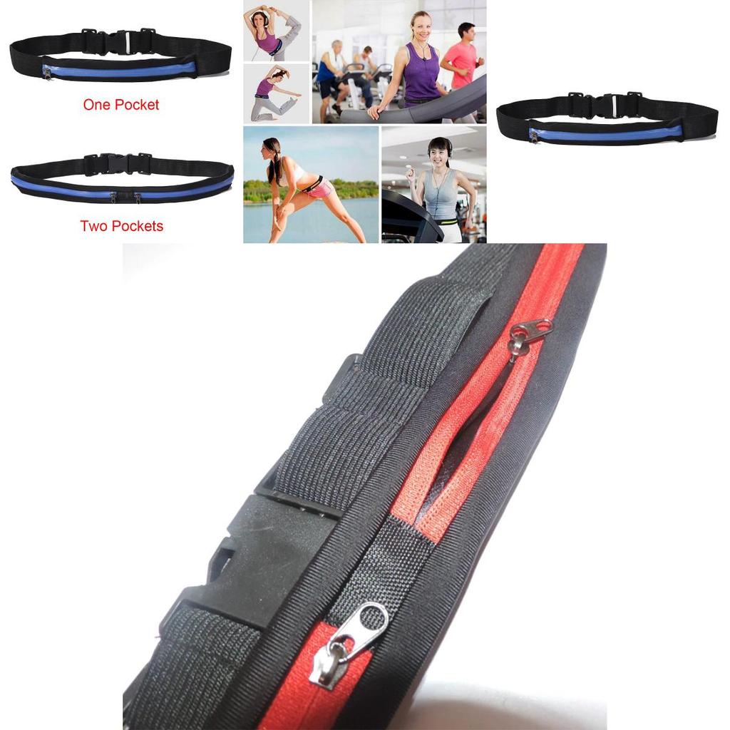 Multifunctional Running Belt Pocket Bag Pack For Workout And Cycling