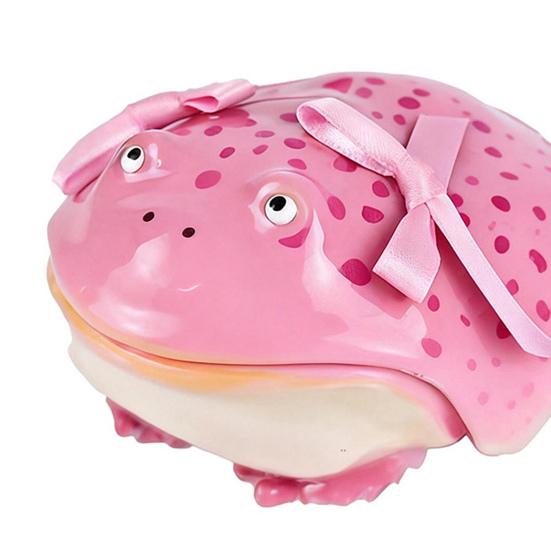 Cartoon Frog Shape Earphone Case Plastic Resin 1 Pc