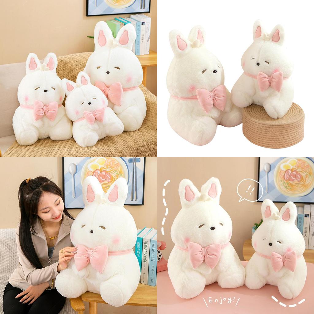 Plush Rabbit Toy With Pp Cotton Filling For Kids Playroom And Bed Decor