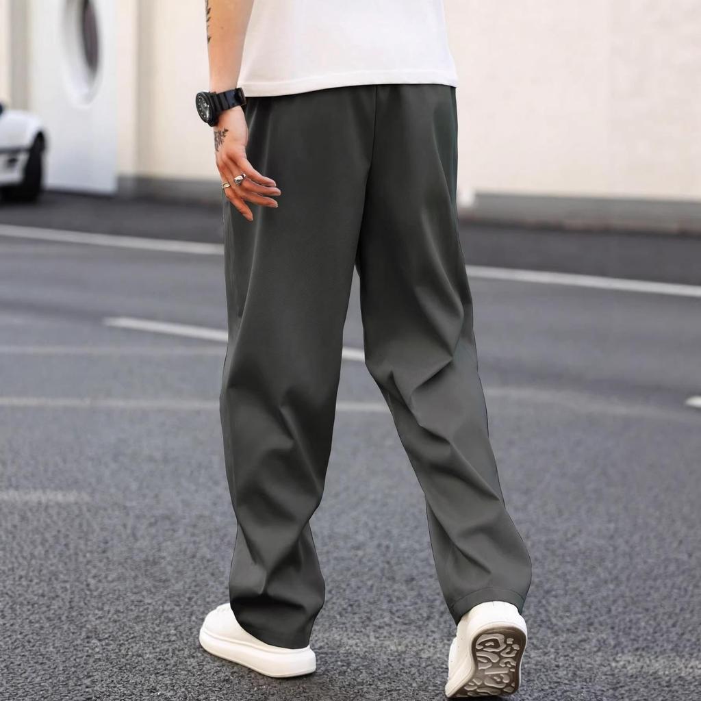 Men's American-Style Trendy Loose Straight-Leg Casual Pants