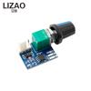 12V PWM Fan Speed Controller, 4-Wire Manual Governor with Temperature Control & Stop Switch for PC CPU Coolers