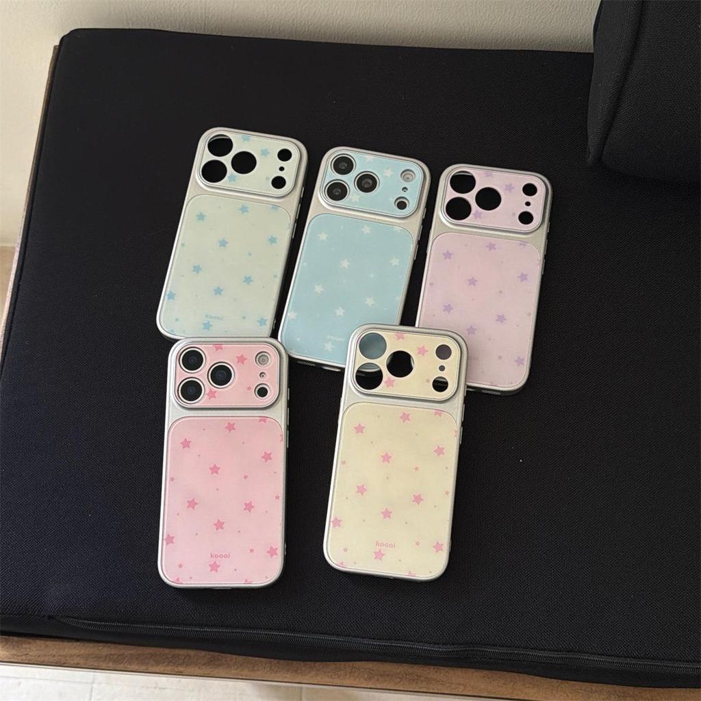 Large Window Star Anti-Fall Phone Case for iPhone 14/13 Pro Max