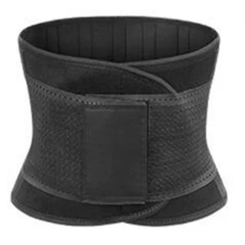 Breathable Sweat-absorbing Corset Solid Color Nylon Waist Protector Sports Warm Abdominal Belt Fixed Belt