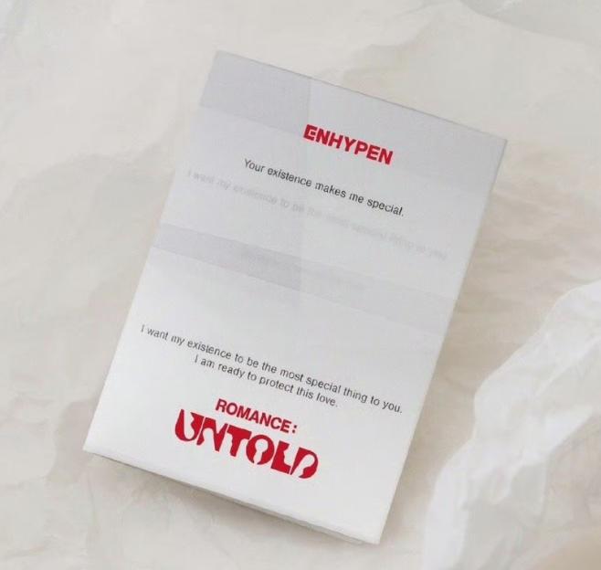 Enhypen o 2º Álbum ROMANCE: NÃO CONTADO (Weverse Ver.)