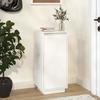 VidaXL Shoe Cabinet White 35x35x80 Cm Solid Pine Wood