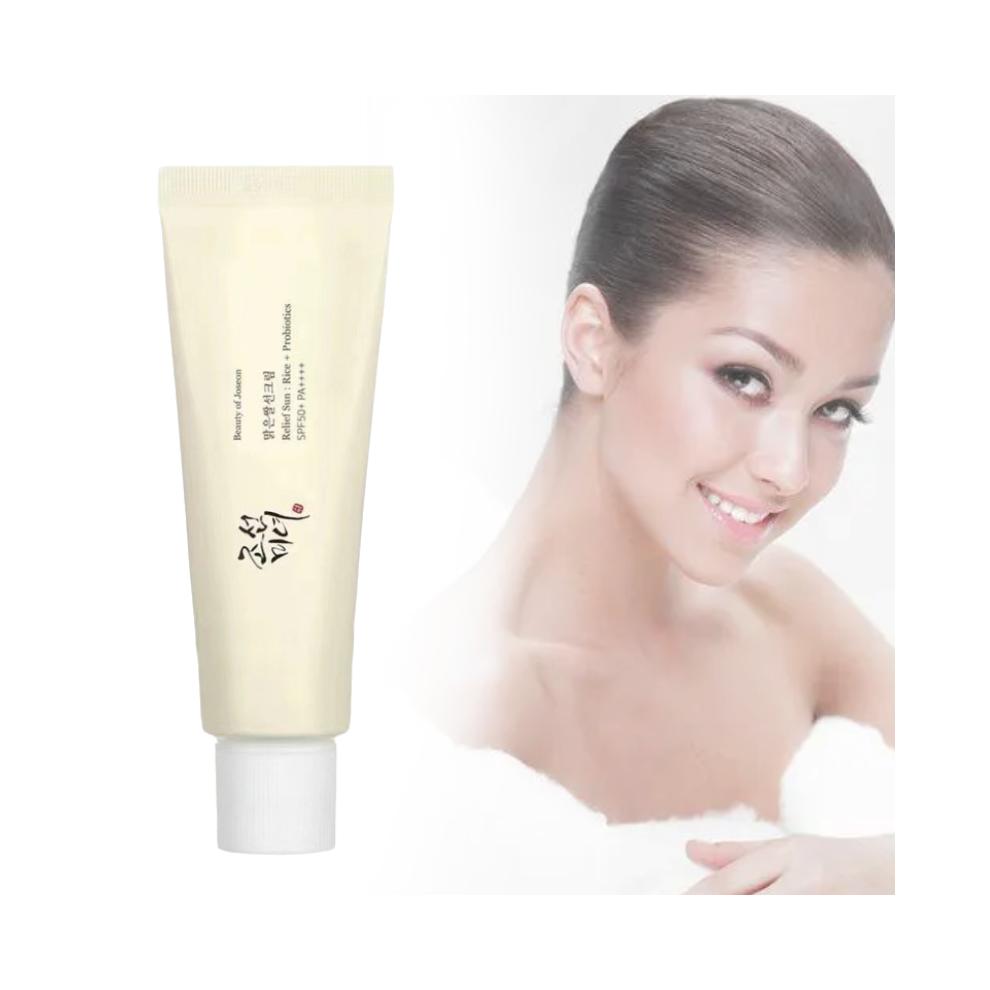Joseon Beauty Of Relief Sunscreen Rice Probiotics 50ml Brightening Skin Care