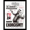 Beetlejuice Exorcism Framed Poster