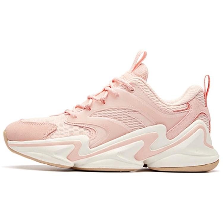 (WMNS) ANTA Running Series Sneakers  Pink White  Women s 12918881-4 EU 35.5