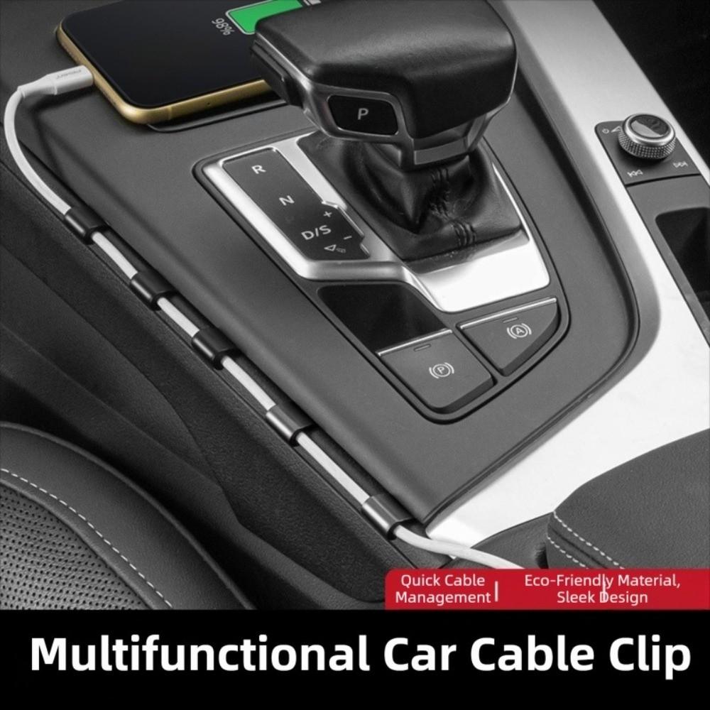 6/12PCS Invisible Car Cable Clip No Trace Fixing Clip Professional Wire Management  Dashboards