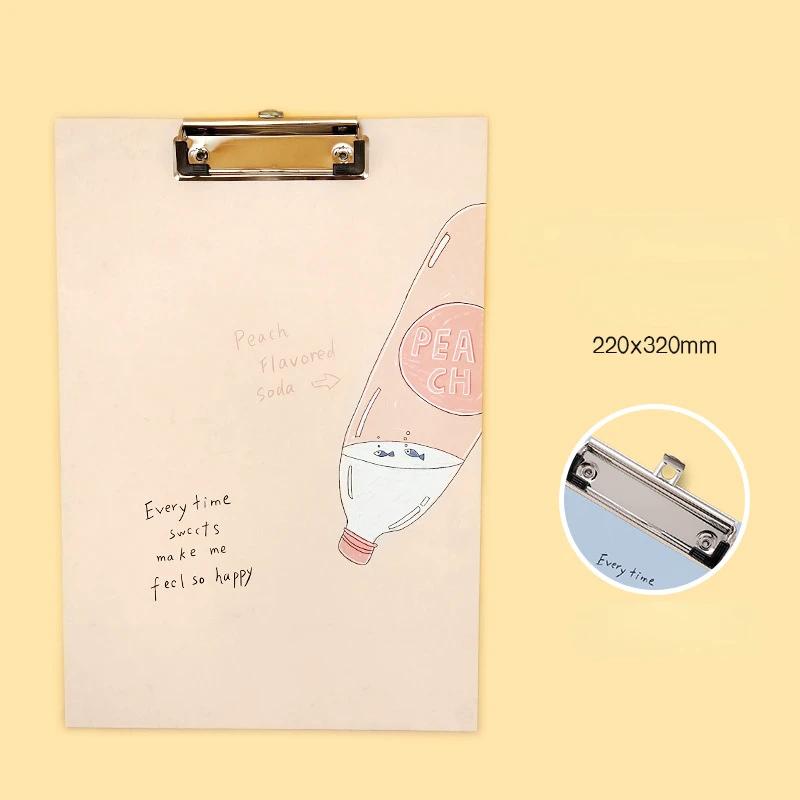 

Буфер обмена с героями мультфильмов А4, блокнот для заметок, доска для записей, блокнот с отрывными листами, зажимы для письма, держатель для бумаги, офисные школьные принадлежности