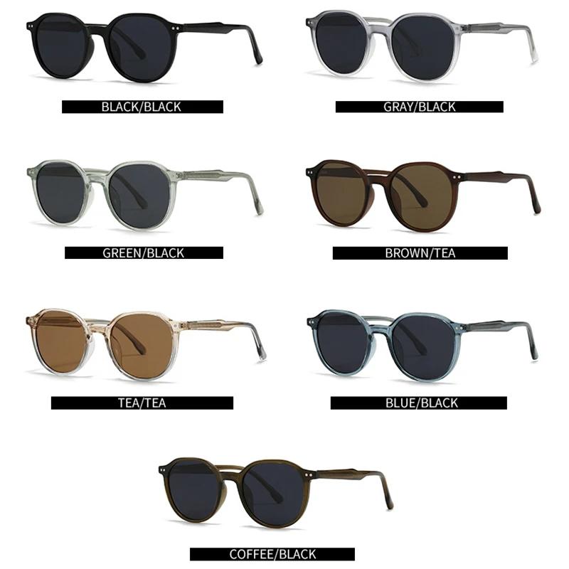  New Retro Round Women Luxury Sunglasses Fashion Rivets Men Sun Glasses Shades UV400
