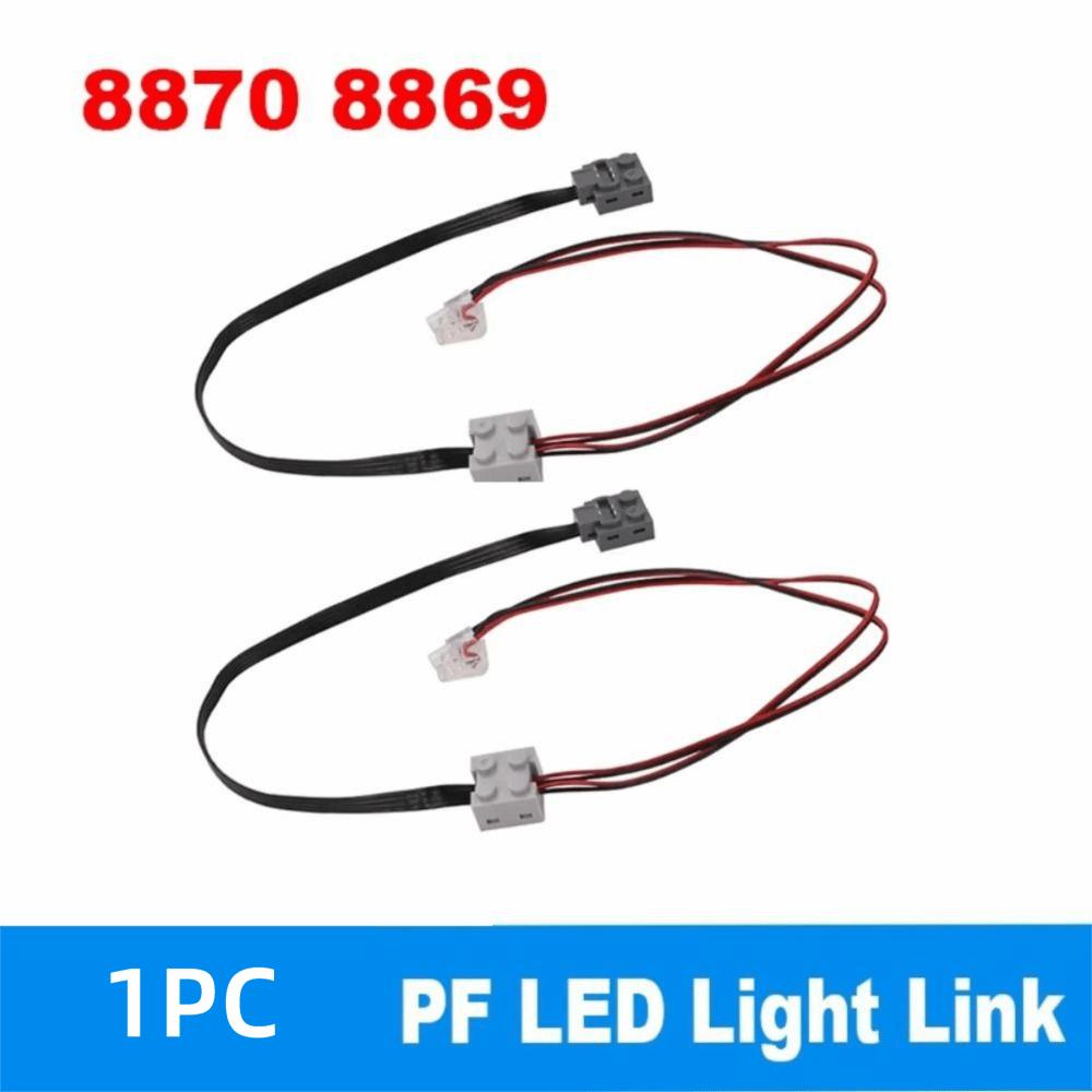 Building Block DIY LED Light Link Line Cable Building Block Light Cable Toy Model Accessories