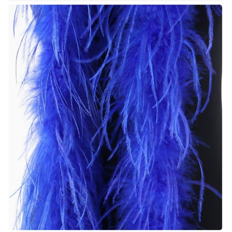 DIY Weißer STRAUSSENFEDER boa 1 6 10 15 35lagig Straußenfeder boa Besatz Tanzkleid Hochzeit Basteln Halloween Kundenspezifische Lieferung auf Lager