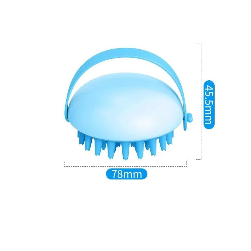 Head Body Scalp Massage Brush Hair Washing Comb Shower Brush Bath Hair Shower Scrubbing Spa Comb Massage Brush Bathroom Products