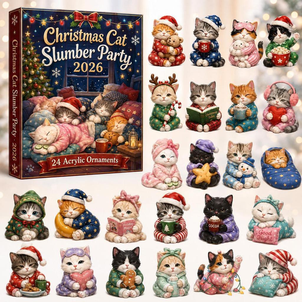 Weihnachts-Adventskalender 2026 – Feiertags-Blindbox-Kalender im Tier-Thema