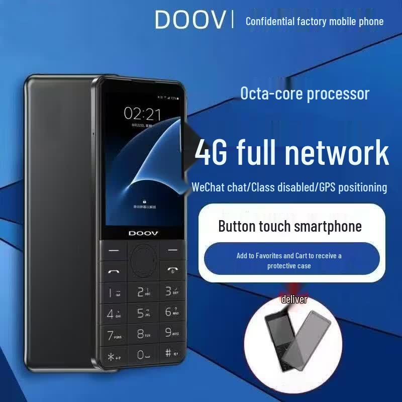 DOOV R17 4G Android Feature Phone ohne Kamera (CN-Version)