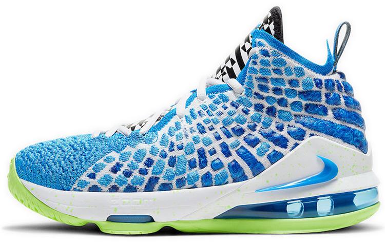 Nike LeBron 17 Sprite GS BQ5594-434 37.5