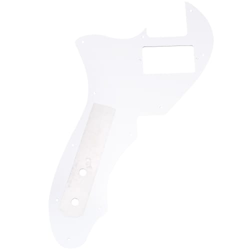 Musiclily Pro 11-Hole Telecaster Pickguards for Fender American 1969 Tele Thinline Electric Guitars with Single Ham Mount, Tortoiseshell Pattern, 4-Pi