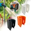 Balcony Hose Holder for Wall Storage In Garage and Wash Space with Wide Curved ABS Bracket for Coiled Hose Rest