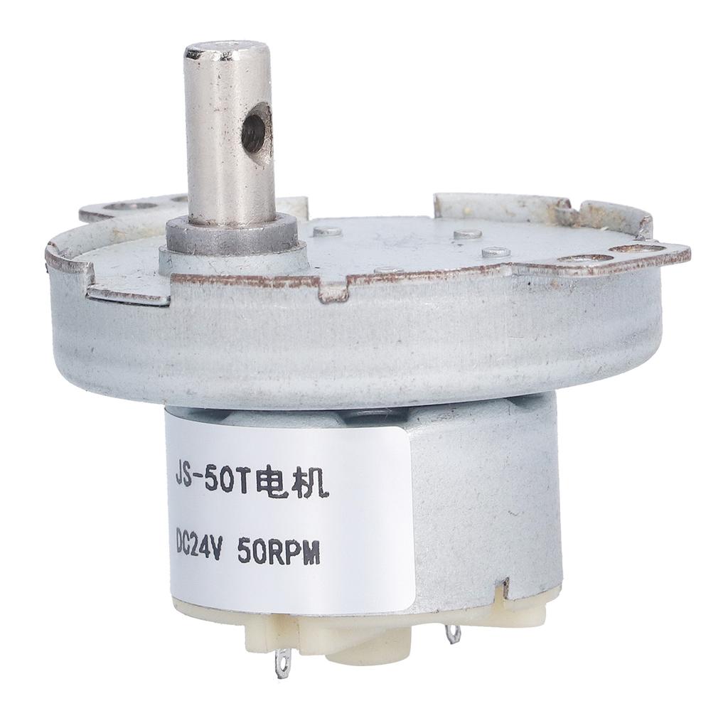 Gear Motor Reduction Geared Box Equipment Industrial Control Supplies 50RPM DC24V JS?50T