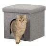 TRIXIE Abri Douillet Alois - 38x40x38cm - Gris - Pour Chat
