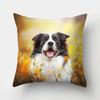1 Stuk Hond Patroon Kussenhoes Sofa Huisdecoratie Auto Kantoorbenodigdheden Buitenkussen