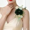 Wedding Corsage with PE Foam Flowers for Groomsmen, Bridesmaids, and Greeters