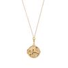 Minimally designed butterfly and bird pendant, gold necklace, women's gold-plated color preservation