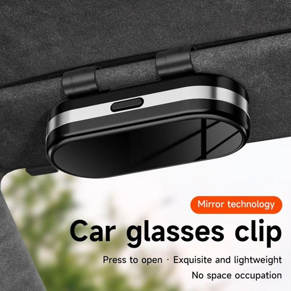Anti-Scratch Car Visor Glasses Case Premium Car Sunglasses Holder Car Interior Accessories