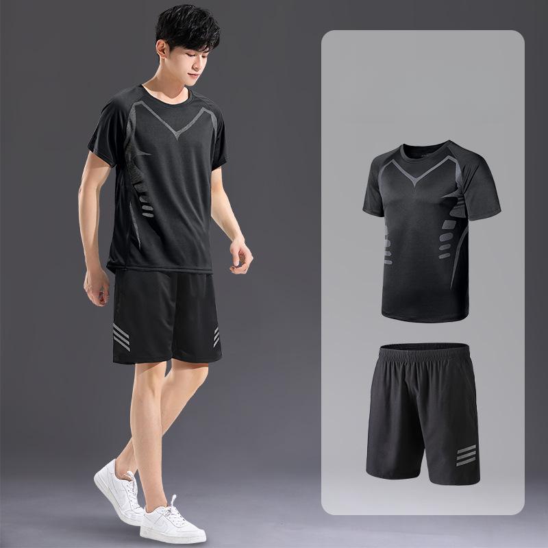 Ubrania fitnessowe Męska kamizelka sportowa Kombinezon lodowy Jedwab Szybkoschnące ubrania Letnie bieganie Koszykówka Trening Bezrękawnik T-shirt