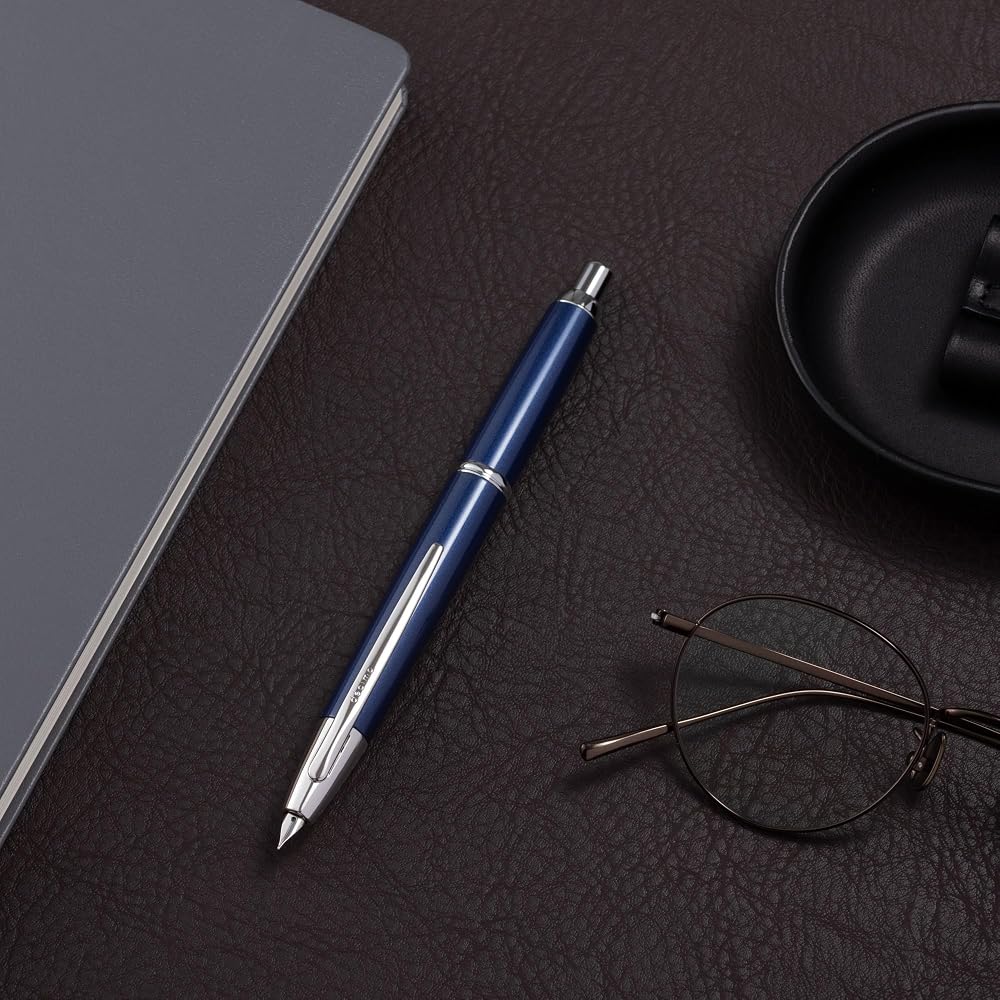 Pilot Capless Decimo FCT15SRDLF Dark Blue Mica Fountain Pen