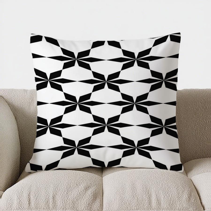 Home Decor Blue Watercolor Dots Pillow Cover Pattern Cushion Cover Suitable for Sofa Bedroom Car Pillow Cover