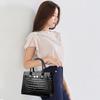 2026 New Crocodile Embossed Women Bag - Versatile Crossbody & Single Shoulder PU Leather Purse
