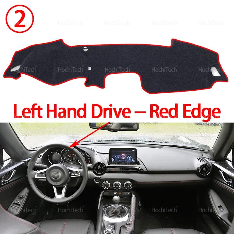 Auto Armaturenbrettabdeckung Dash Mat Board Pad Teppich Dashmat Anti-UV-Matten für Mazda MX-5 Roadster Miata ND 2015-2023