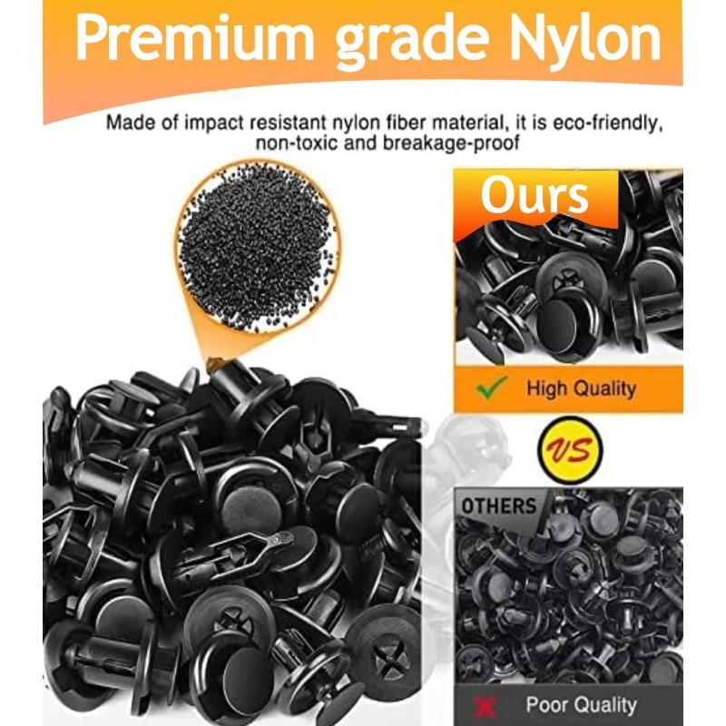 100pcs/100Pcs with Tool/100Pcs (Bagged) Boxed Car Buckle Car Parts Combination Set Door Interior Panel Nylon Bumper Buckle 2025